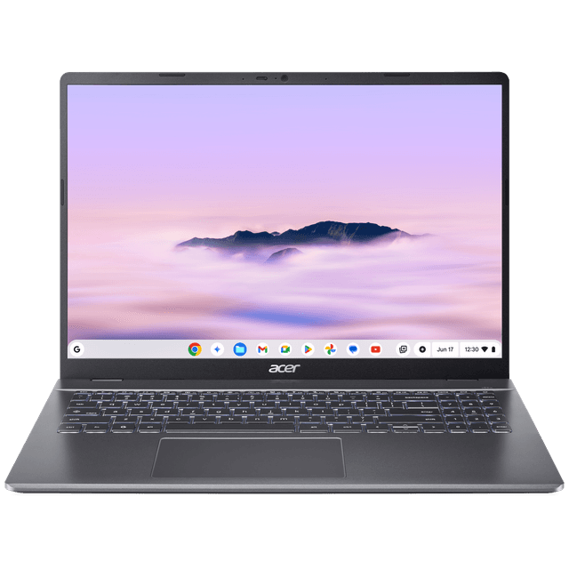 ACER Chromebook Plus 516 CB516-1HT-54CM - 16 inch - WUXGA - Intel Core 5 120U - 8 GB - 256 GB - Core™ Onboard Graphics - QWERTY