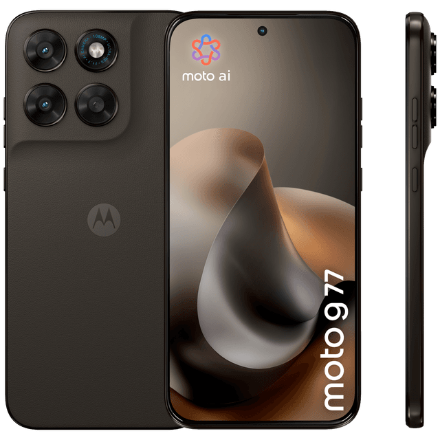 MOTOROLA Moto G77 - 256 GB Black Olive