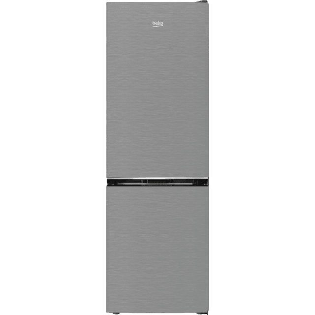 BEKO B3RCNA375HXB - HarvestFresh - Koel-vriescombinatie - breedte 59.5 cm - hoogte 186.5 cm - inhoud 370 l - NoFrost Manhattan Gray