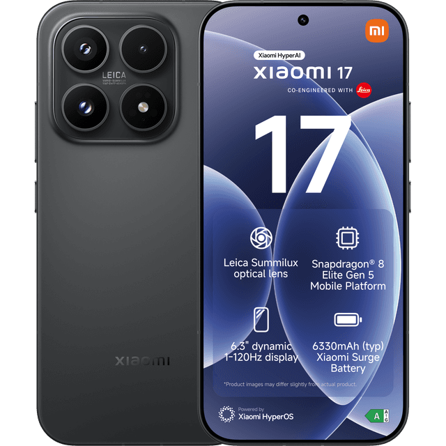 XIAOMI 17 12GB RAM - 256 GB Zwart