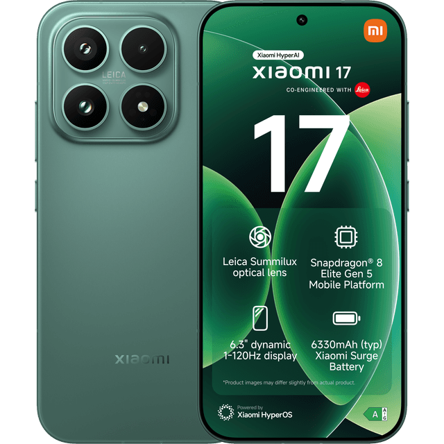 XIAOMI 17 12GB RAM - 256 GB Groen