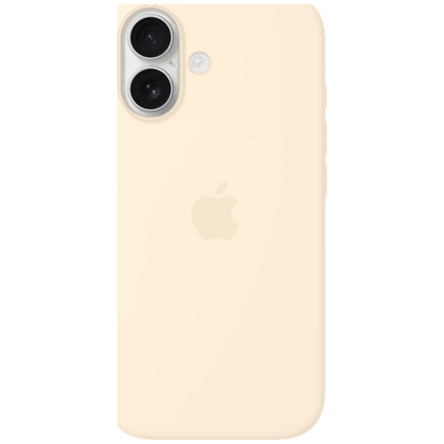 APPLE Silicone MagSafe Cover voor Apple iPhone 17 Vanilla