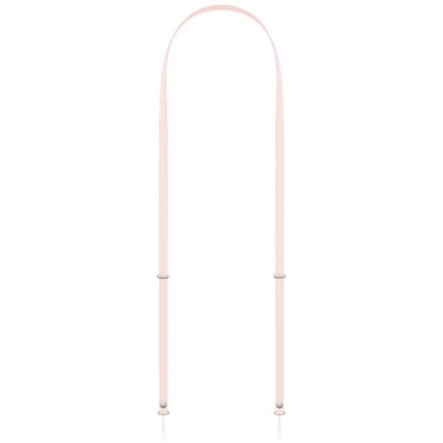 APPLE Crossbody Strap Soft Pink Crossbody Strap voor Apple iPhone 17 / 17 Pro /17 Pro Max / 17e / Air Soft Pink