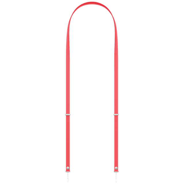 APPLE Crossbody Strap Bright Guava Crossbody Strap voor Apple iPhone 17 / 17 Pro /17 Pro Max / 17e / Air Bright Guava