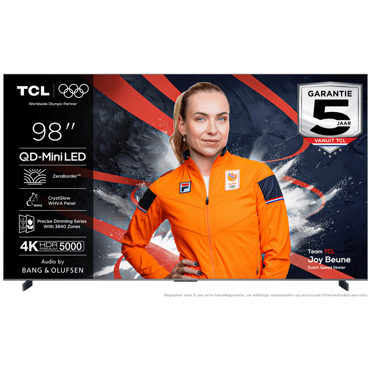 TCL 98C8K - Ultra HD 4K - Mini-led-tv - 98 inch - 2025 — afbeelding 1