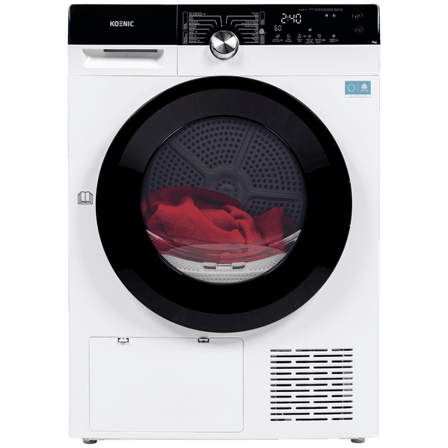 KOENIC KTD 8336 C - Warmtepompdroger - 8 kg - 65 dB - Energielabel C Warmtepompdroger