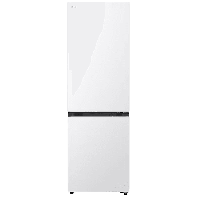 LG GBBSJ10ESW - Koel-vriescombinatie - breedte 59.7 cm - hoogte 186 cm - inhoud 375 L - NoFrost Super White
