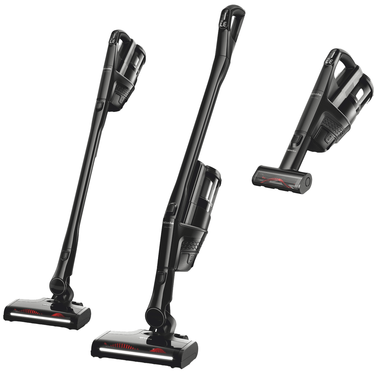 MIELE Triflex HX3 Cat & Dog - Steelstofzuiger incl. kruimelzuiger - Accuduur 70 min - Obsidiaanzwart (OBSW) — afbeelding 1