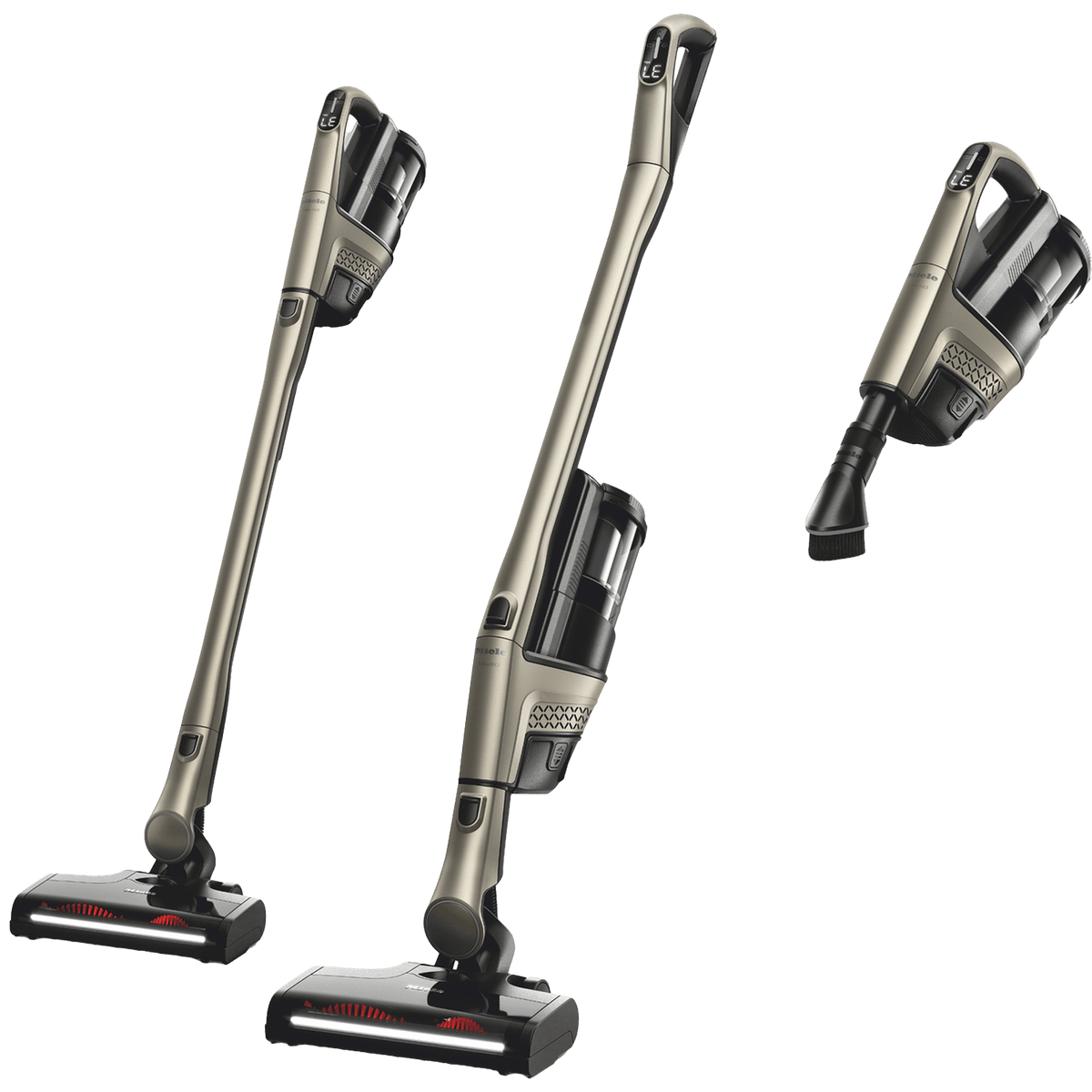 MIELE Triflex HX3 Plus - Steelstofzuiger incl. kruimelzuiger - Accuduur 140 min - TitaniumPearlFinish (TIPF) — afbeelding 1