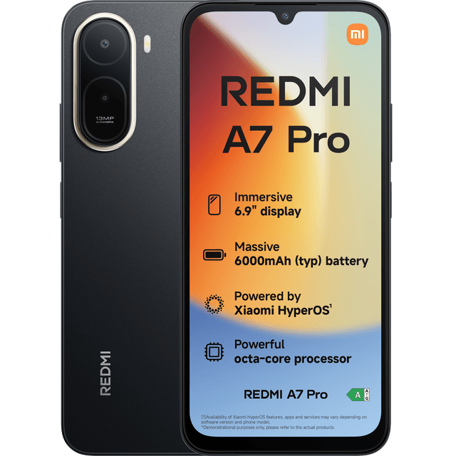 XIAOMI REDMI A7 Pro 4GB RAM - 128 GB Black