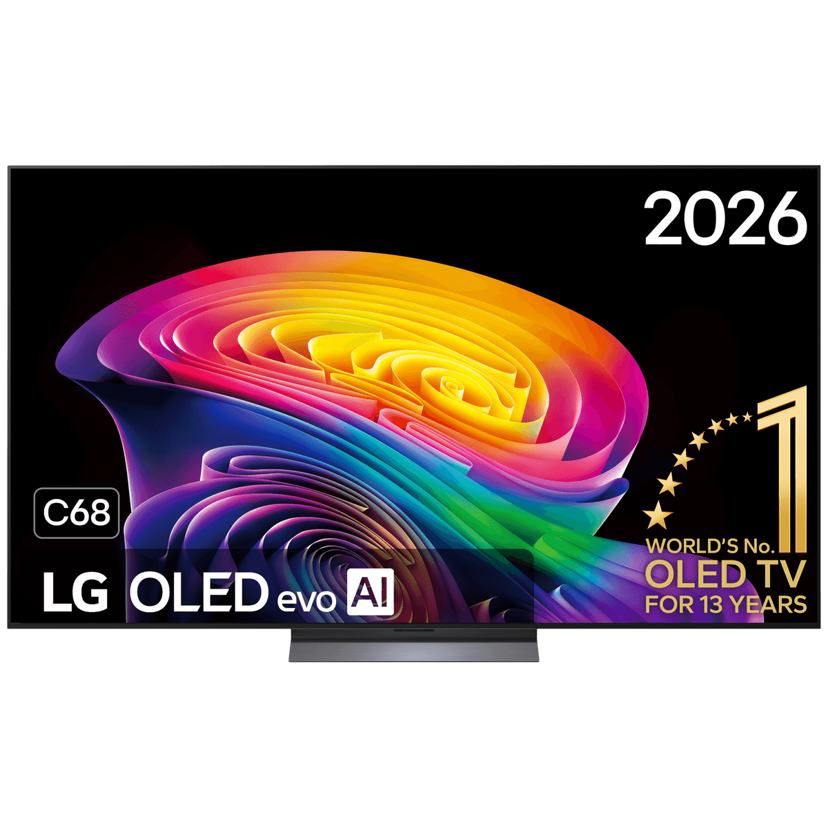 LG Evo AI 77C67LA - Ultra HD 4K - OLED-tv - 77 inch - 2026 — afbeelding 1