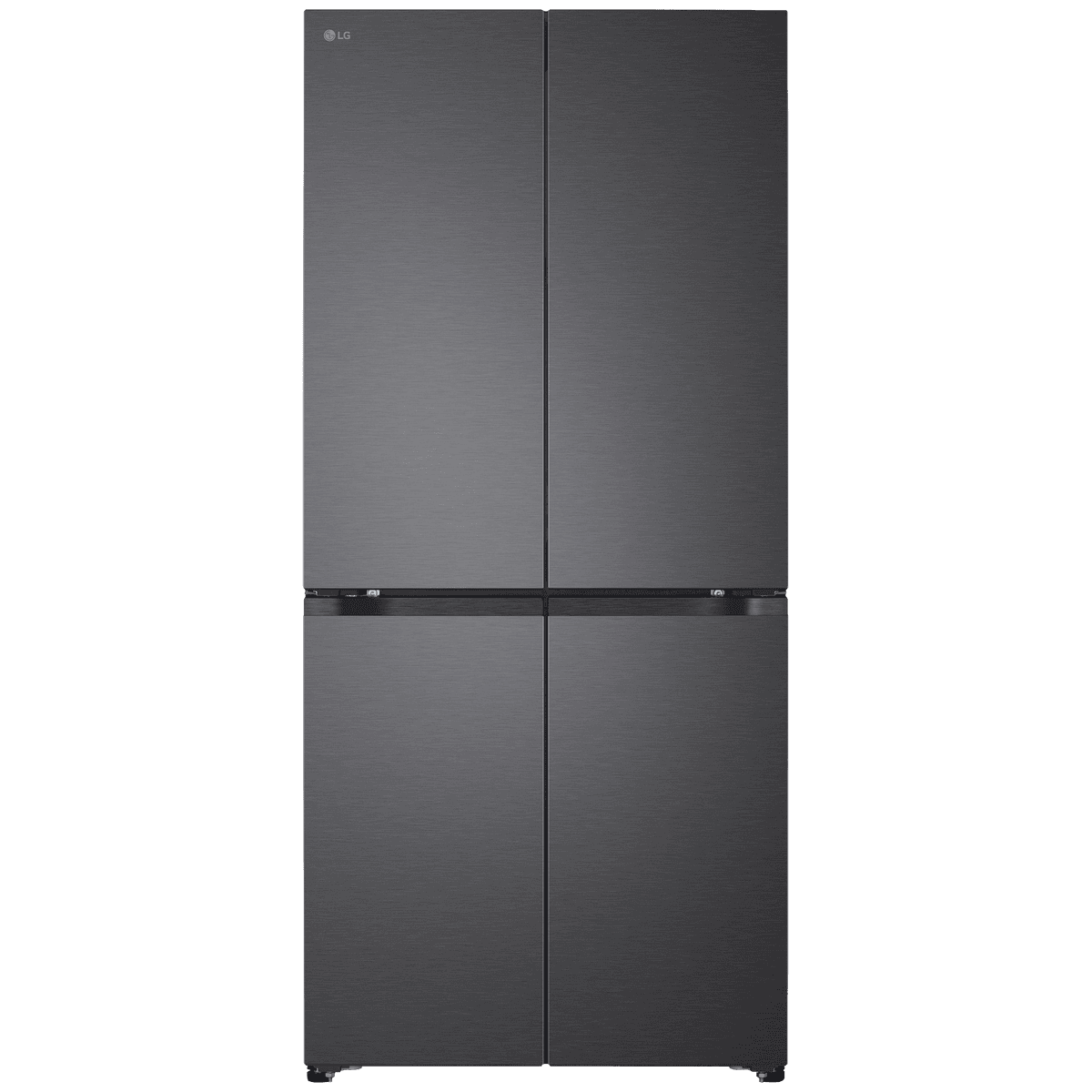 LG GMBS30SDEP - Amerikaanse koelkast - breedte 83.5 cm - hoogte 186 cm - NoFrost Essence Black Steel — afbeelding 1