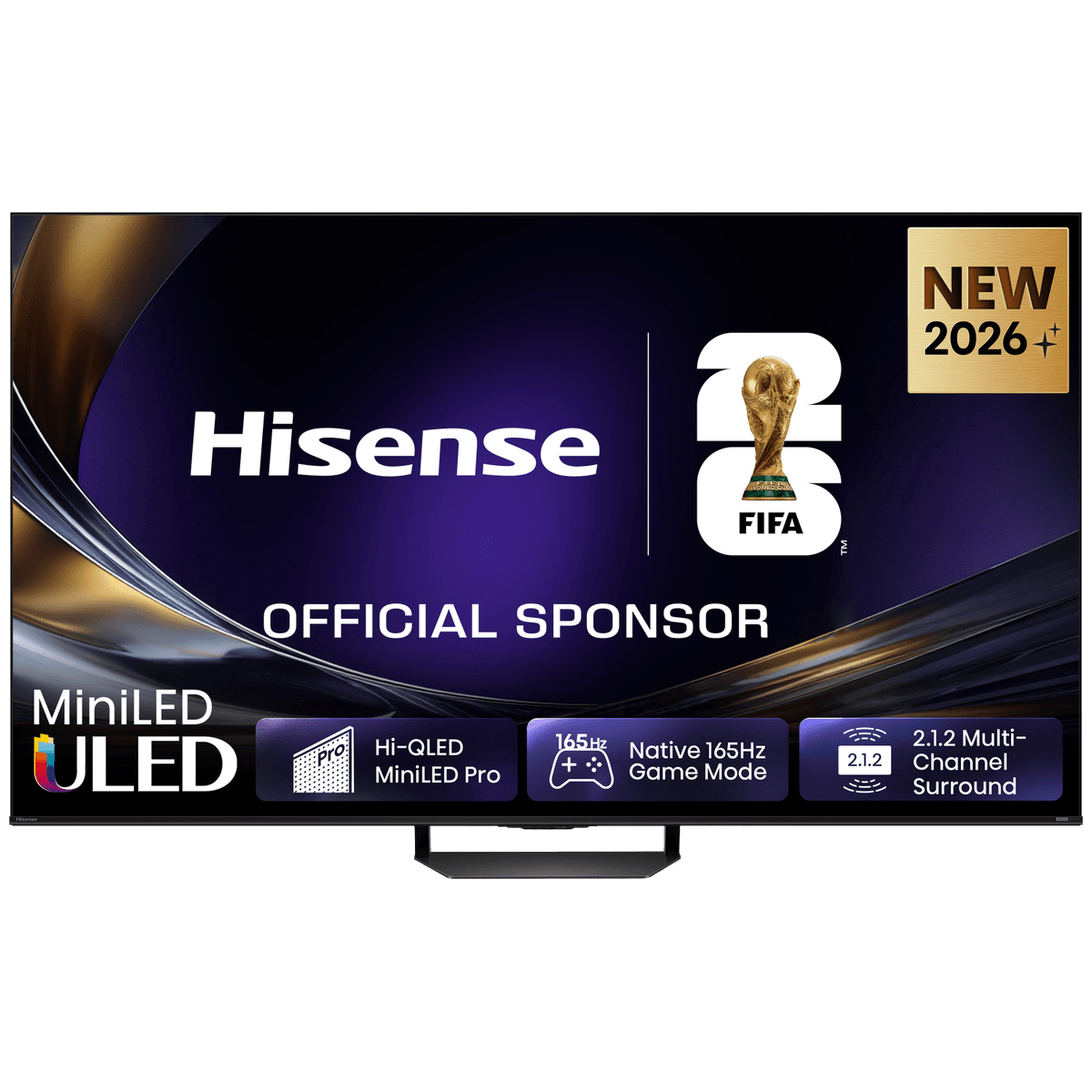 HISENSE 65U7S PRO - Ultra HD 4K - Mini-led-tv - 65 inch - 2026 — afbeelding 1
