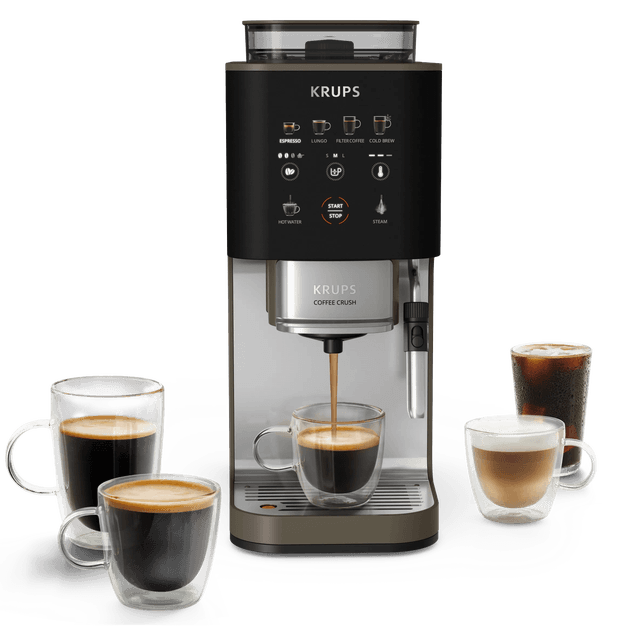 KRUPS SA403B Coffee Crush Experience - Volautomatische espressomachine - Lioness