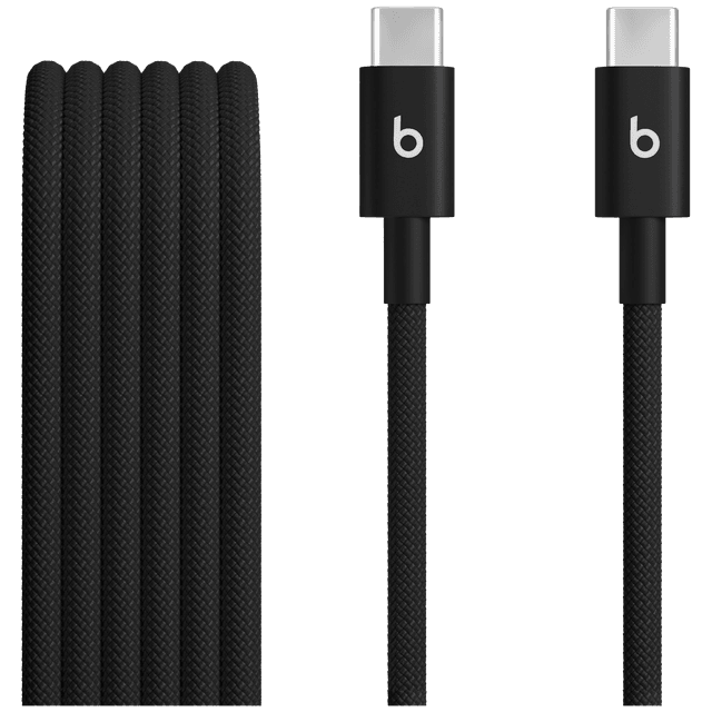 Apple Geweven Beats Usb-c-naar-usb-c-kabel (1.5 M) – Zinderend Zwart