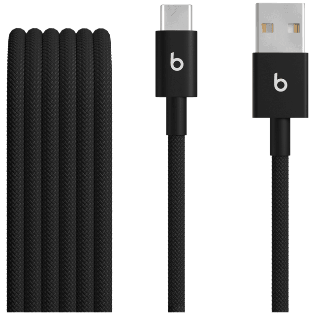 Apple Geweven Beats Usb-a-naar-usb-c-kabel (1.5 M) – Zinderend Zwart