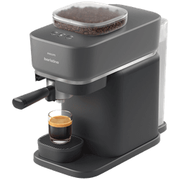 PHILIPS Baristina - BAR305/60 - Semi-Automatische Espressomachine, Pistonmachine - Koffiemachine met Bonen - Zwart