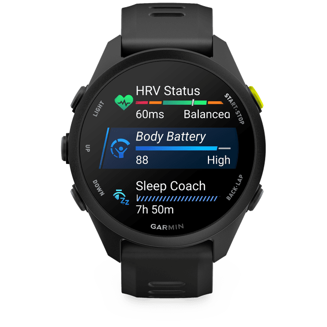 GARMIN Forerunner 70 Sporthorloge Black