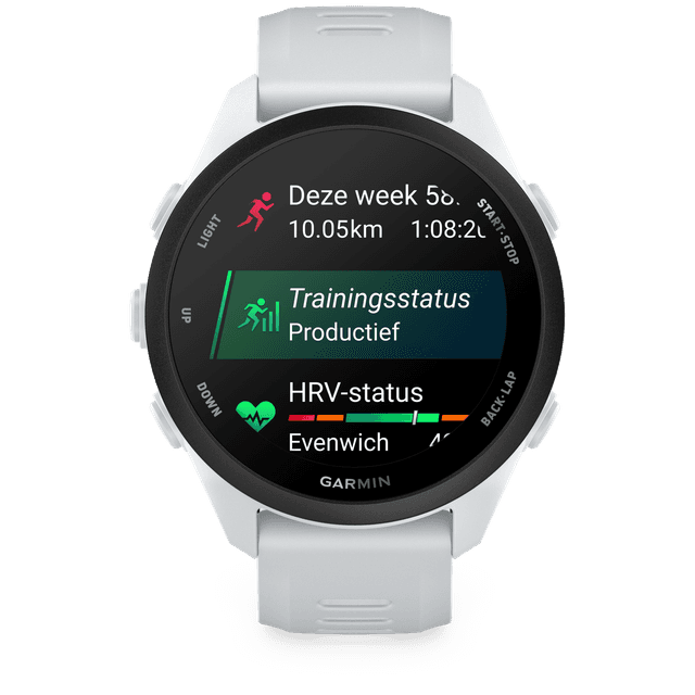 GARMIN Forerunner 70 Sporthorloge Whitestone