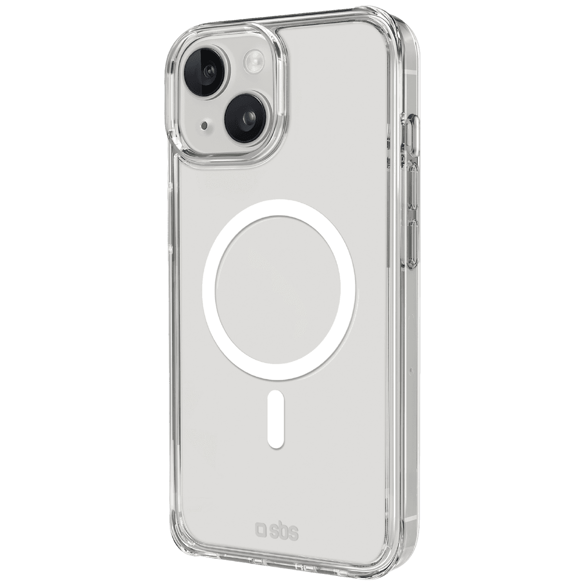 SBS Light Mag Telefoonhoesje voor Apple iPhone 15 Transparant — afbeelding 1