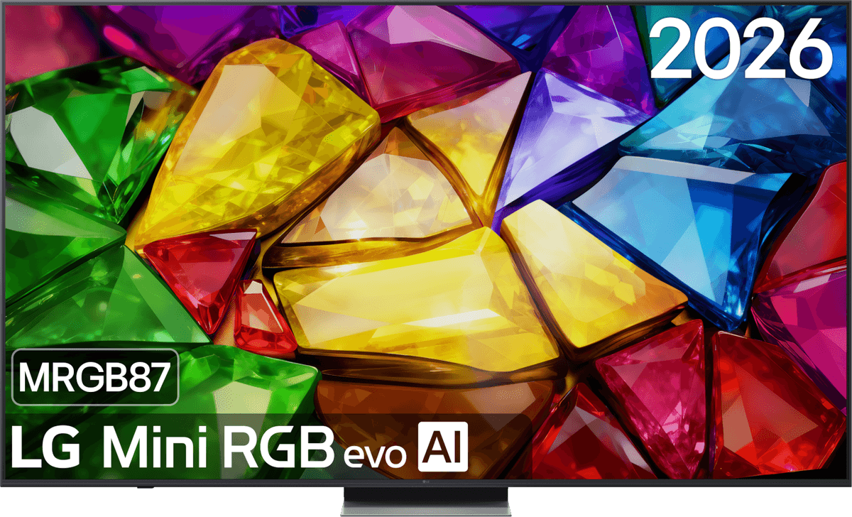 LG AI 86MRGB87B9B - Ultra HD 4K - Mini-led-tv - 86 inch - 2026 — afbeelding 1