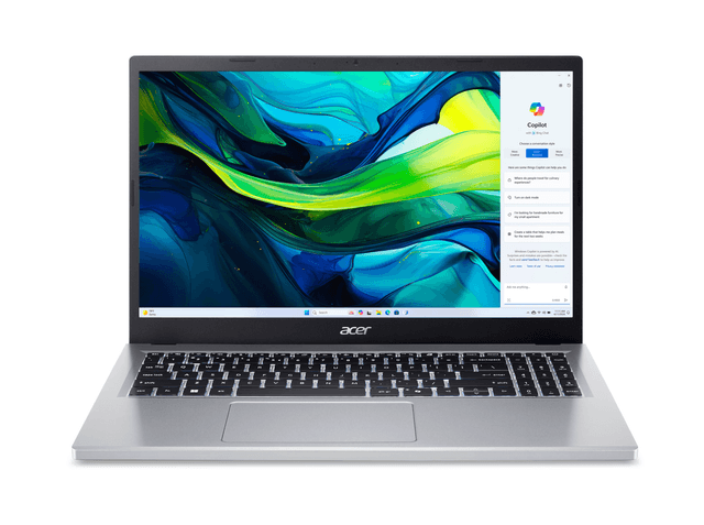 ACER Aspire Go 15 AG15-32P-3534 - 15.6 inch - Full HD - Intel Core 3 N355 - 8 GB - 512 GB - Intel® Graphics - QWERTY