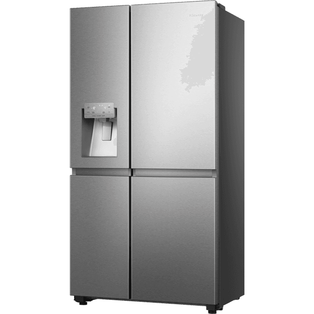 HISENSE RS818N4TIC - Amerikaanse koelkast - breedte 91 cm - hoogte 179 cm - inhoud 632 l - NoFrost