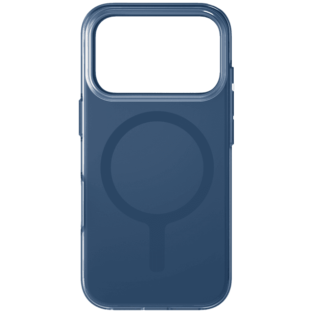 UNIQ iPhone 17 Pro Case Clario MagSafe Blue Telefoonhoesje voor Apple iPhone 17 Pro Blauw