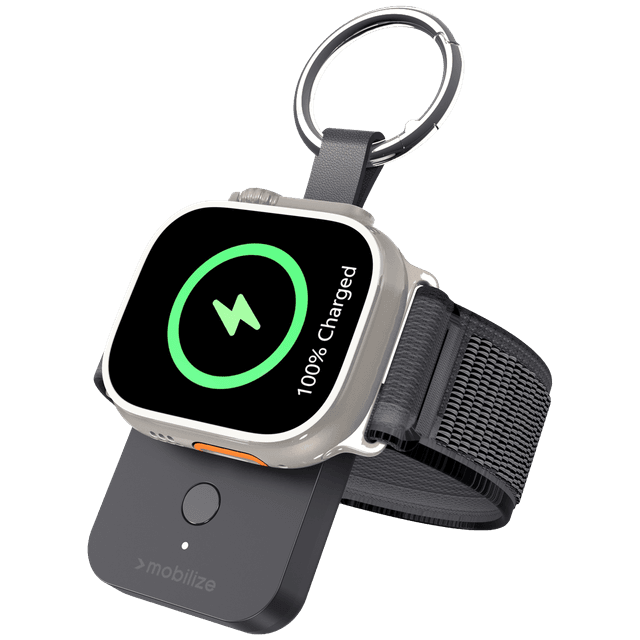 MIO BY MOBILIZE Apple Watch 1000mAh Powerbank Zwart
