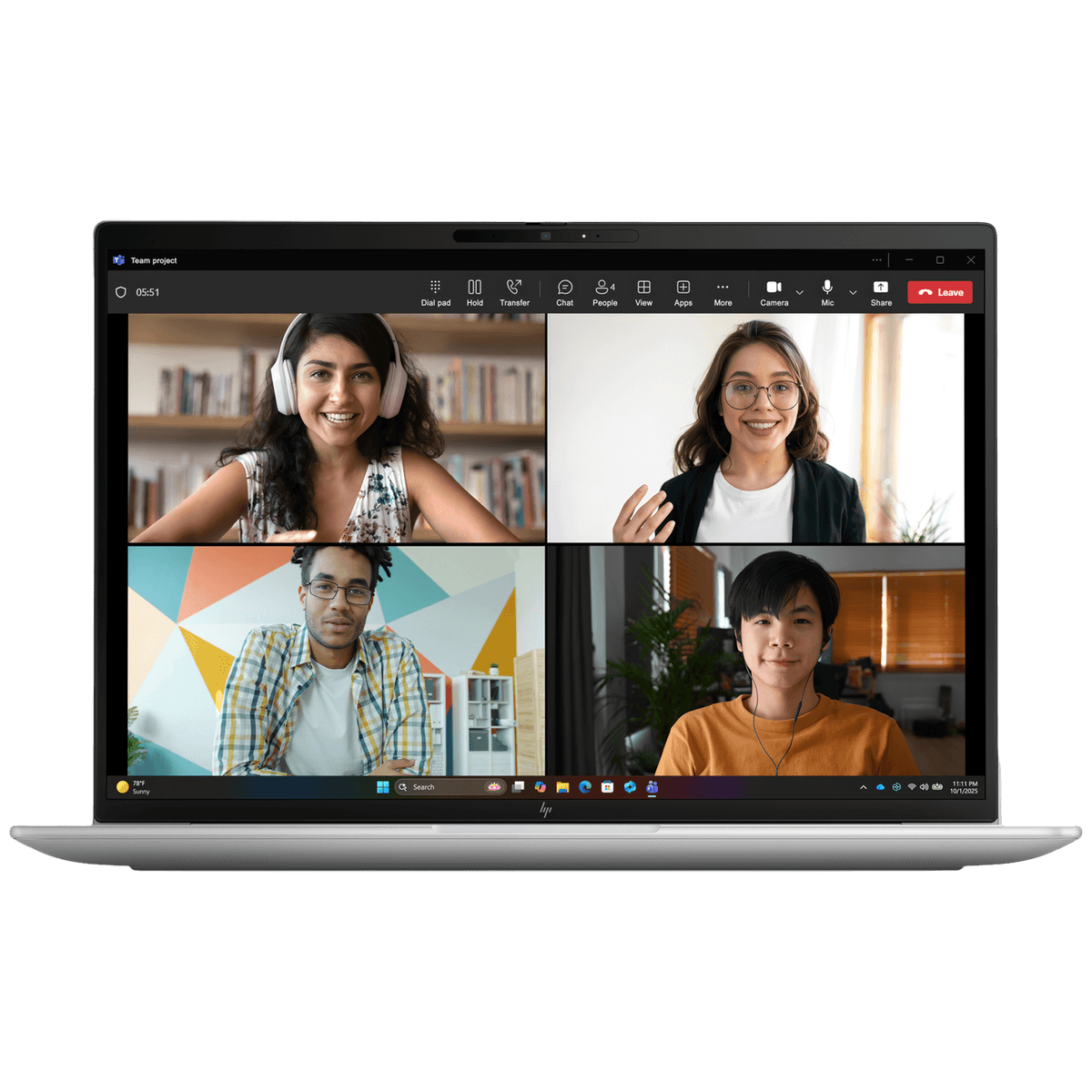 HP EliteBook 6 G2a 16 Next Gen AI PC - 16 inch - AMD Ryzen AI 5 435 - 16 GB - 512 GB - Windows 11 Pro — afbeelding 1