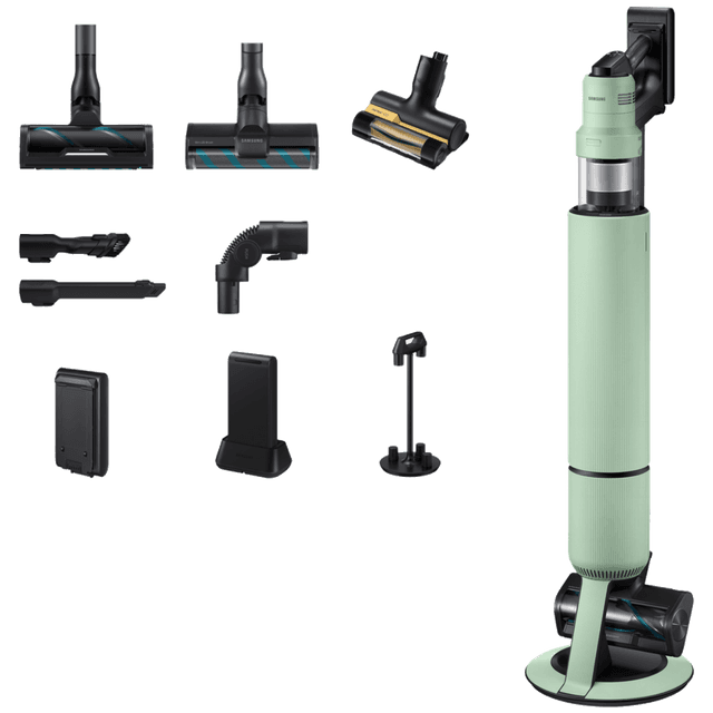 SAMSUNG Bespoke AI Jet Ultra - Steelstofzuiger incl. kruimelzuiger - Accuduur 160 min - Mint Groen