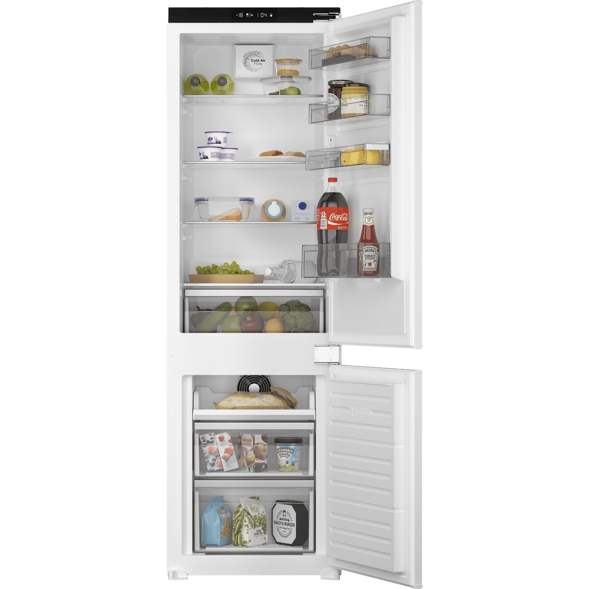 ETNA KCS7178NFT - Inbouw Koel-vriescombinatie - NoFrost - Nishoogte 179 cm — afbeelding 1