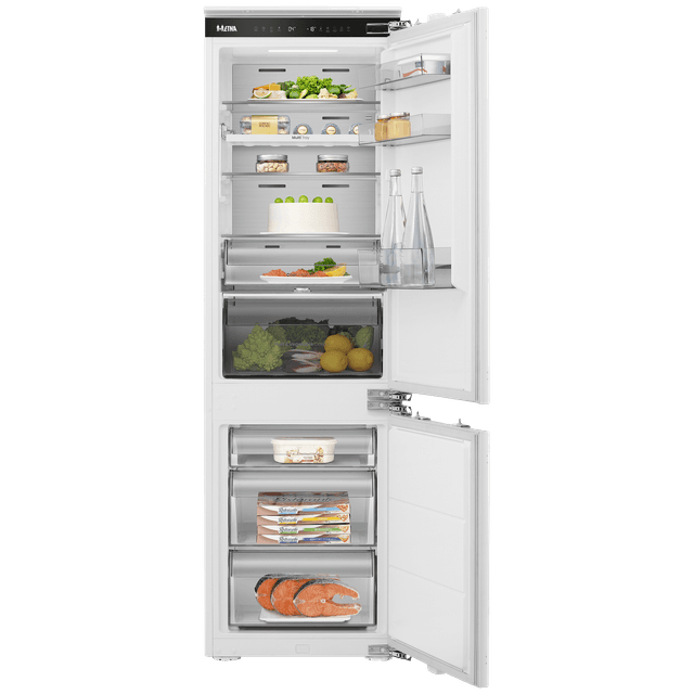 ETNA KCD8178DNF - Inbouw Koel-vriescombinatie - NoFrost - Nishoogte 178 cm Koel/vriescombinatie Wit