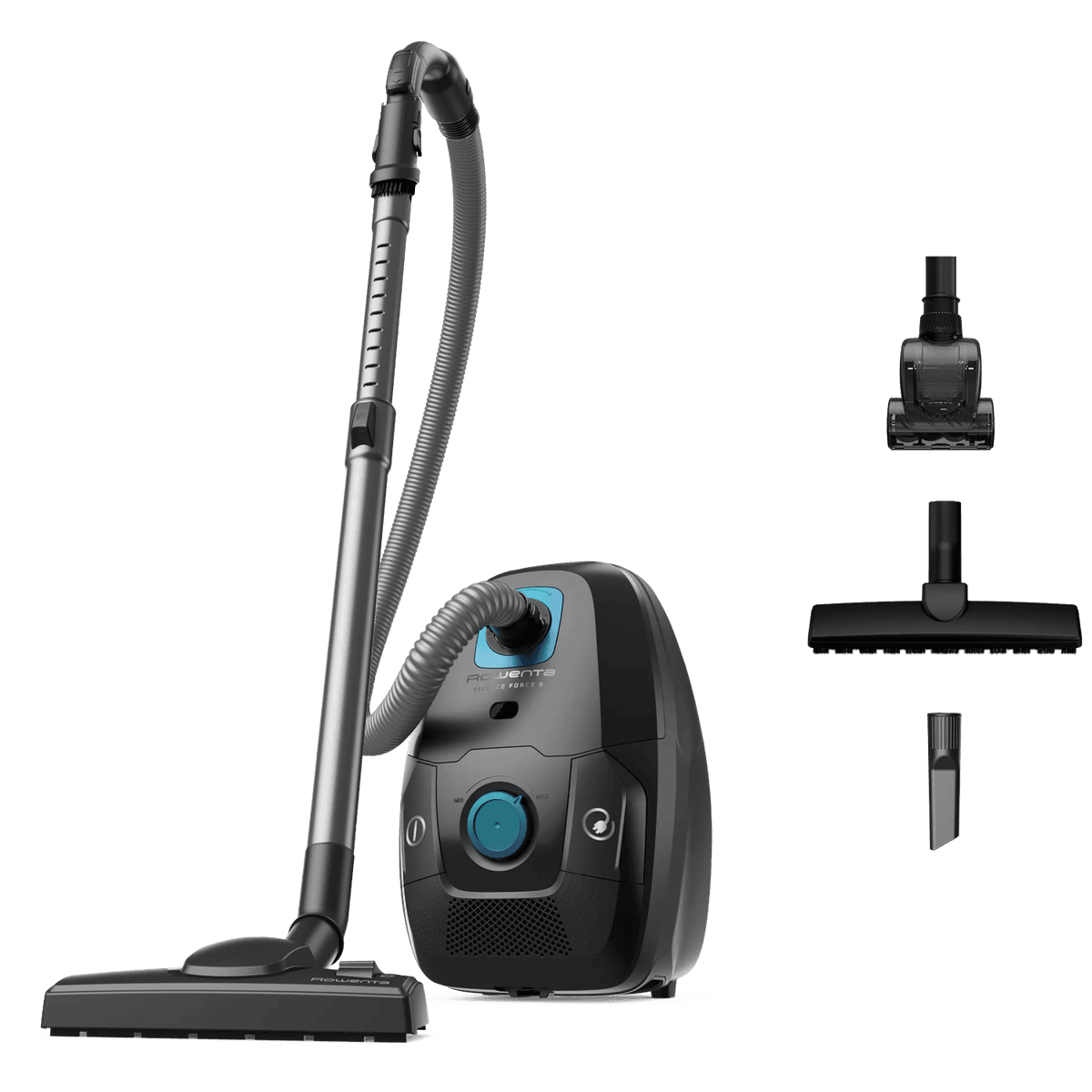 ROWENTA Silence Force 8 RO6171 - Stofzuiger met zak - Zwart Glama, Bleu Boreal — afbeelding 1
