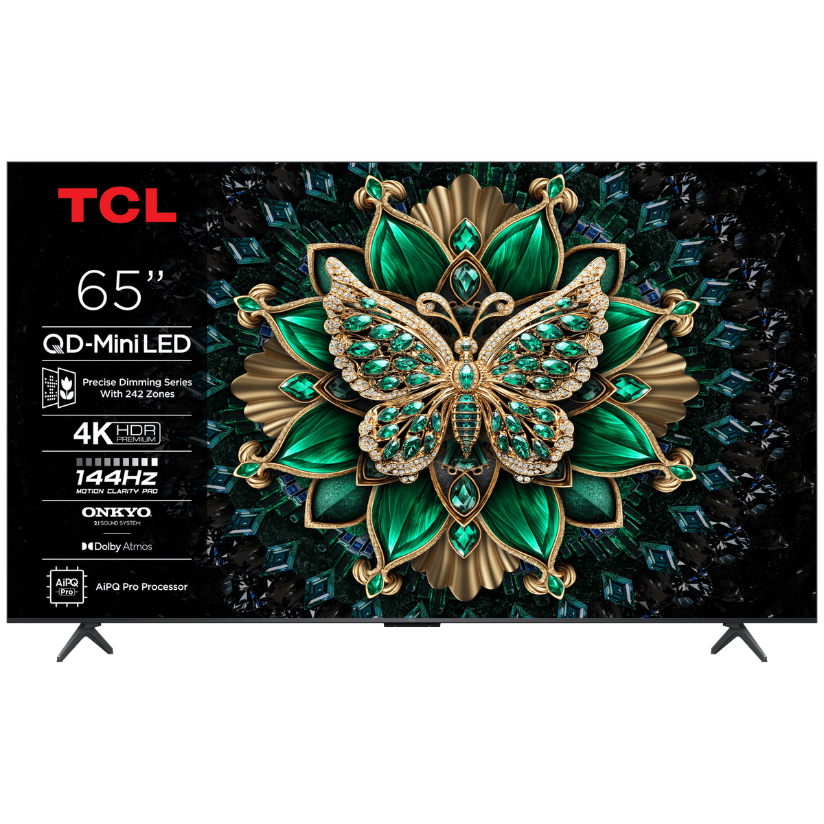 TCL 65C6K - Ultra HD 4K - Mini-led-tv - 65 inch - 2025 — afbeelding 1