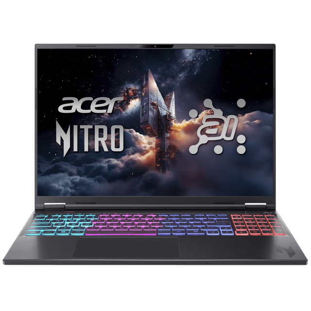 ACER Nitro 16S AI AN16S-61-R4XE - 16 inch - WQXGA - AMD Ryzen™ AI 7 350 - 32 GB - 1 TB - GeForce RTX™ 5070 - QWERTY