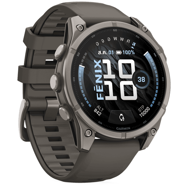 GARMIN fenix 9 GPS 47mm Smartwatch Pebble Gray
