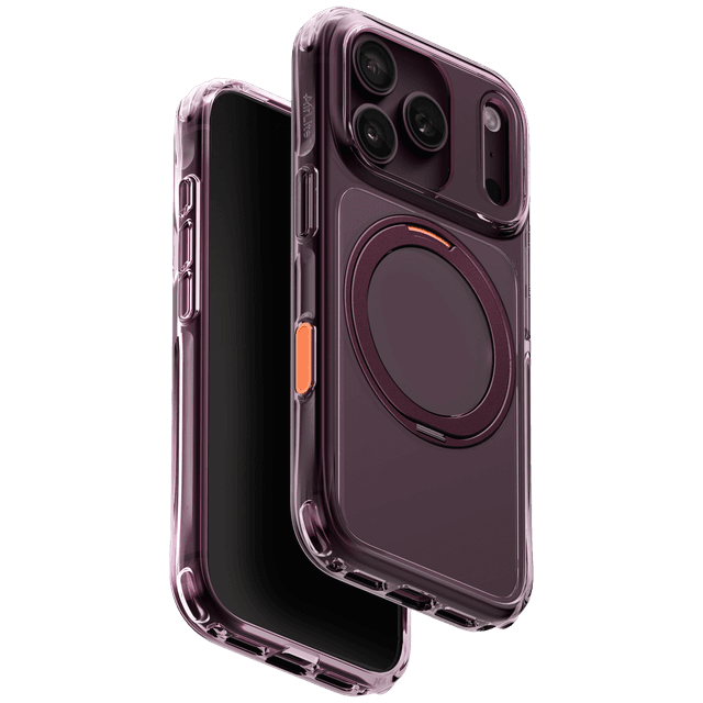 UNIQ SWIVIX with 360 rotating kickstand Telefoonhoesje voor Apple iPhone 18 Pro Rood