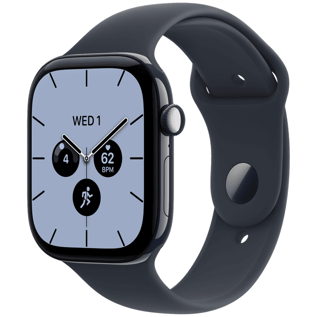 APPLE Watch Series 12 GPS + Cellular 46mm - Night Blue Ceramic Case - Sport Band - M/L - Smartwatch Navy Blue