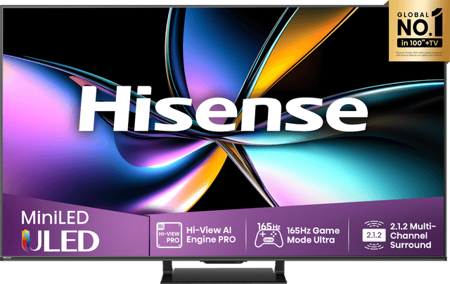 HISENSE 75U72Q PRO - Ultra HD 4K - Mini-led-tv - 75 inch - 2025