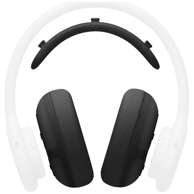 BEATS 360 Performance Kussenset - Kussens van hoogwaardig gebreid textiel voor oorschelpen en hoofdband Black