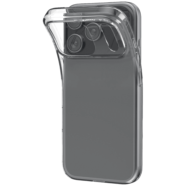 PURO 0.3 Nude Cover Telefoonhoesje voor Apple iPhone 18 Pro Transparant