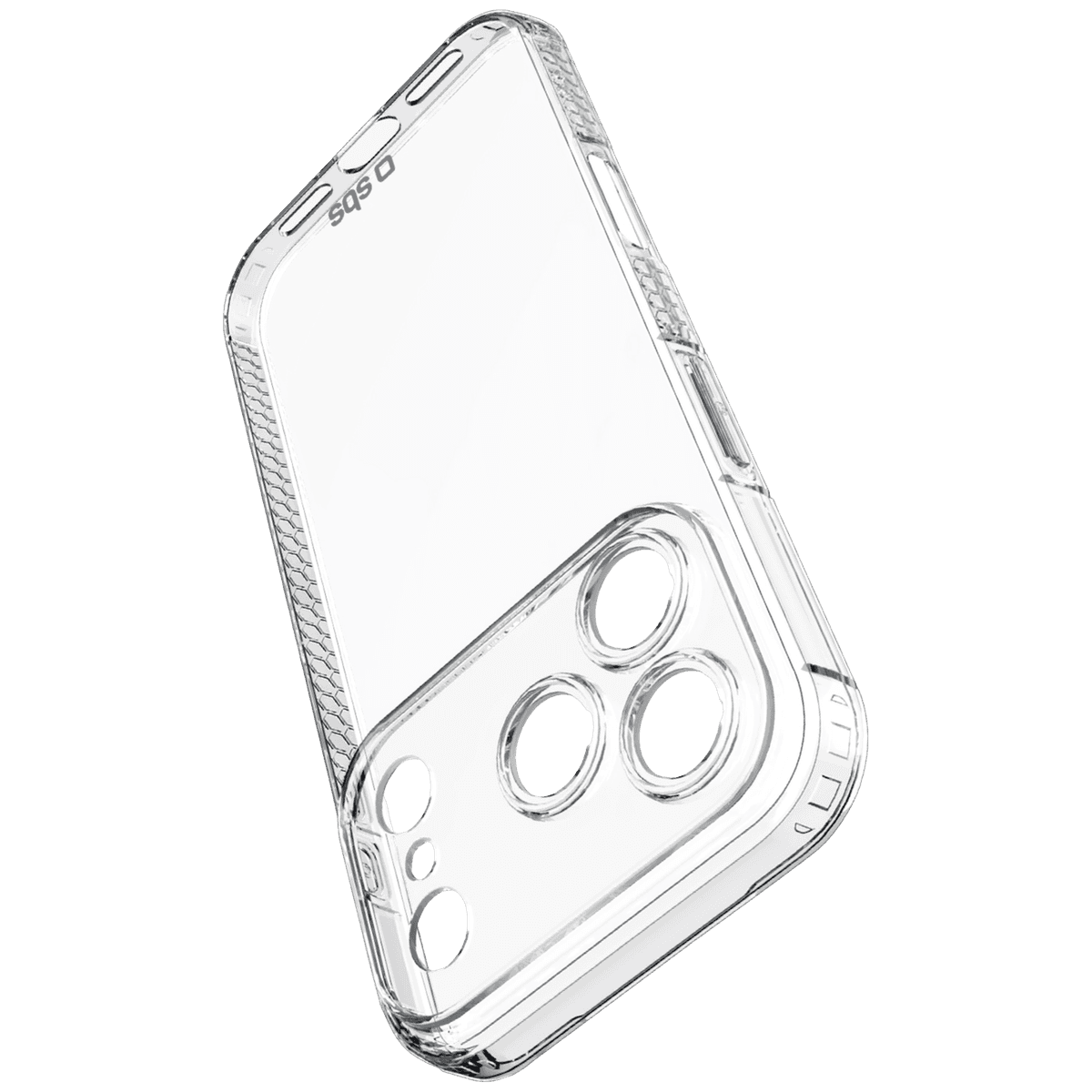 SBS Extreme X2 Cover Telefoonhoesje voor Apple iPhone 18 Pro Transparant — afbeelding 1