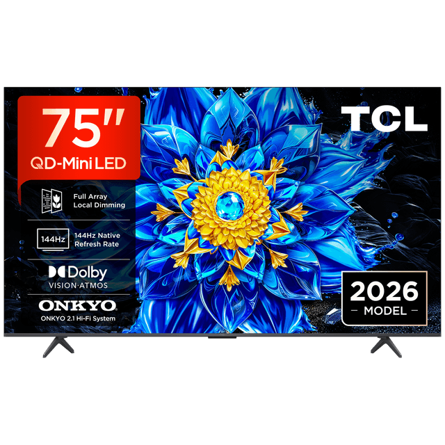 TCL 75P8L Google TV - Ultra HD 4K - QD-Mini-LED-tv - 75 inch - 2026