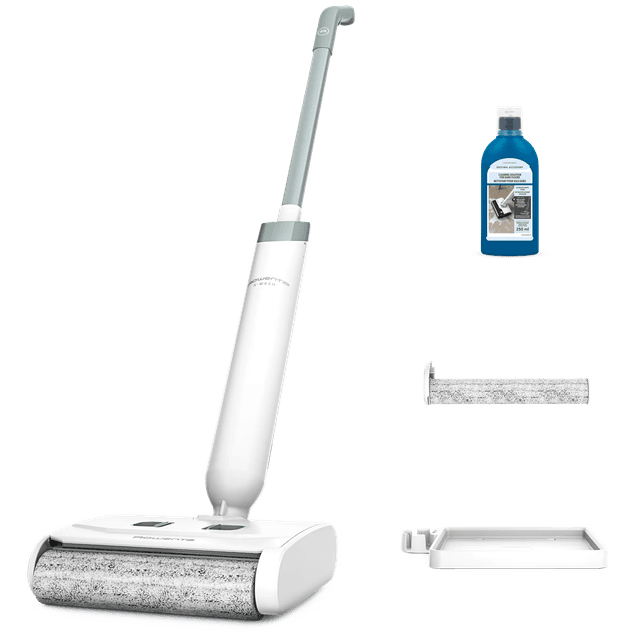 Rowenta X-Wash GZ1032 - vloerreiniger - 0.6 l - Sneeuwwit/Eucalyptus