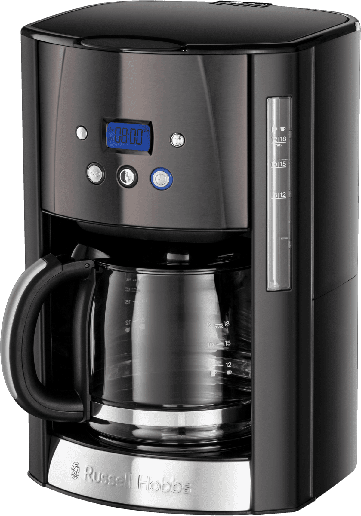 RUSSELL HOBBS 26160-56 - Filterkoffiezetapparaat met Glazen kan - 1,8 l - Zwart — afbeelding 1