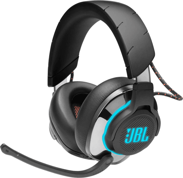 JBL Quantum 810 JBLQ810WLBLK Over-ear Draadloze gaming-headset met Noise-cancelling Zwart