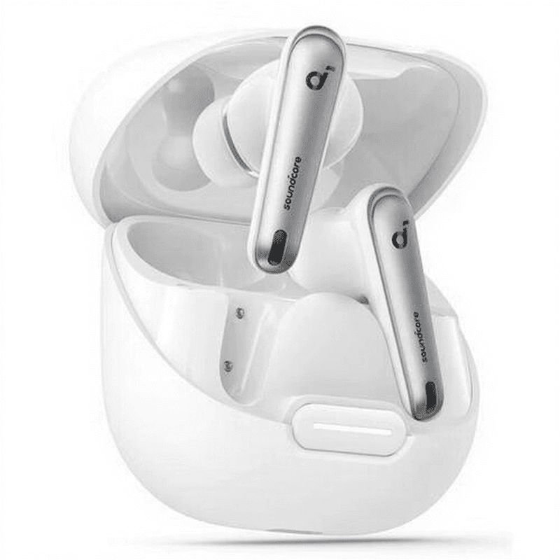Soundcore Liberty 4 NC draadloze in-ear oordopjes voor bellen/muziek Bluetooth wit — afbeelding 1
