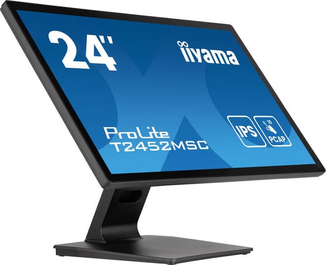iiyama ProLite T2452MSC-B1AG computermonitor 60,5 cm (23.8") 1920 x 1080 pixels Full HD LED touchscreen zwart