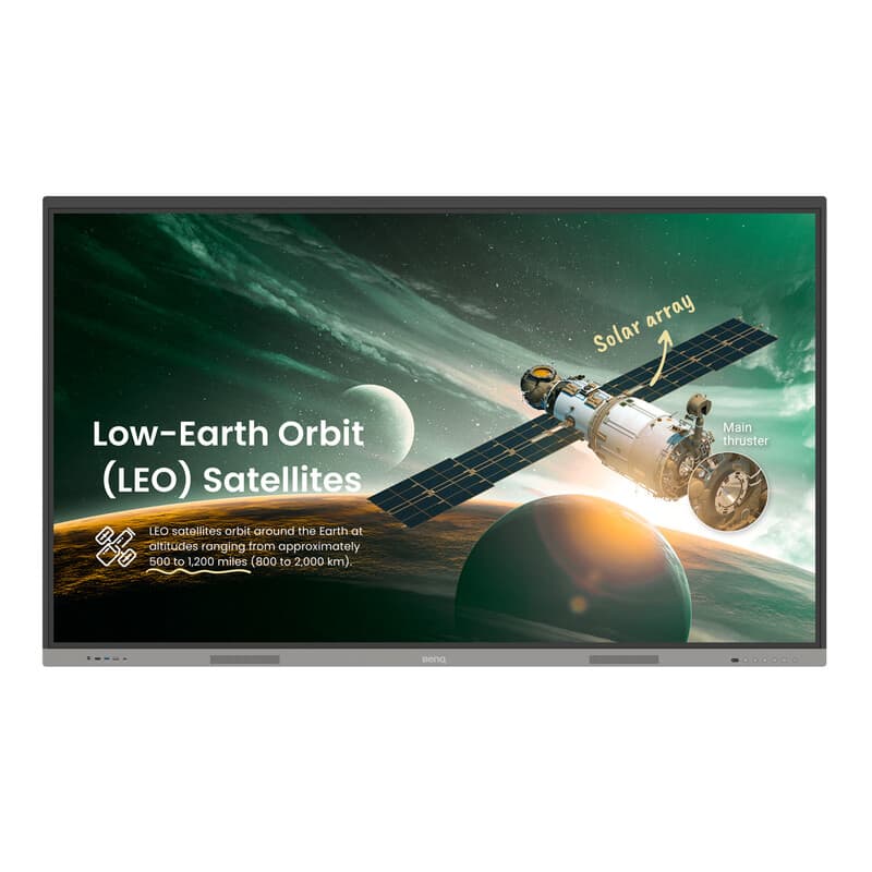 BenQ RE8603A interactief whiteboard 2,18 m (86") 3840 x 2160 Pixels Touchscreen Zwart — afbeelding 1